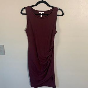 Medium purple Leith Bodycon Tank Dress